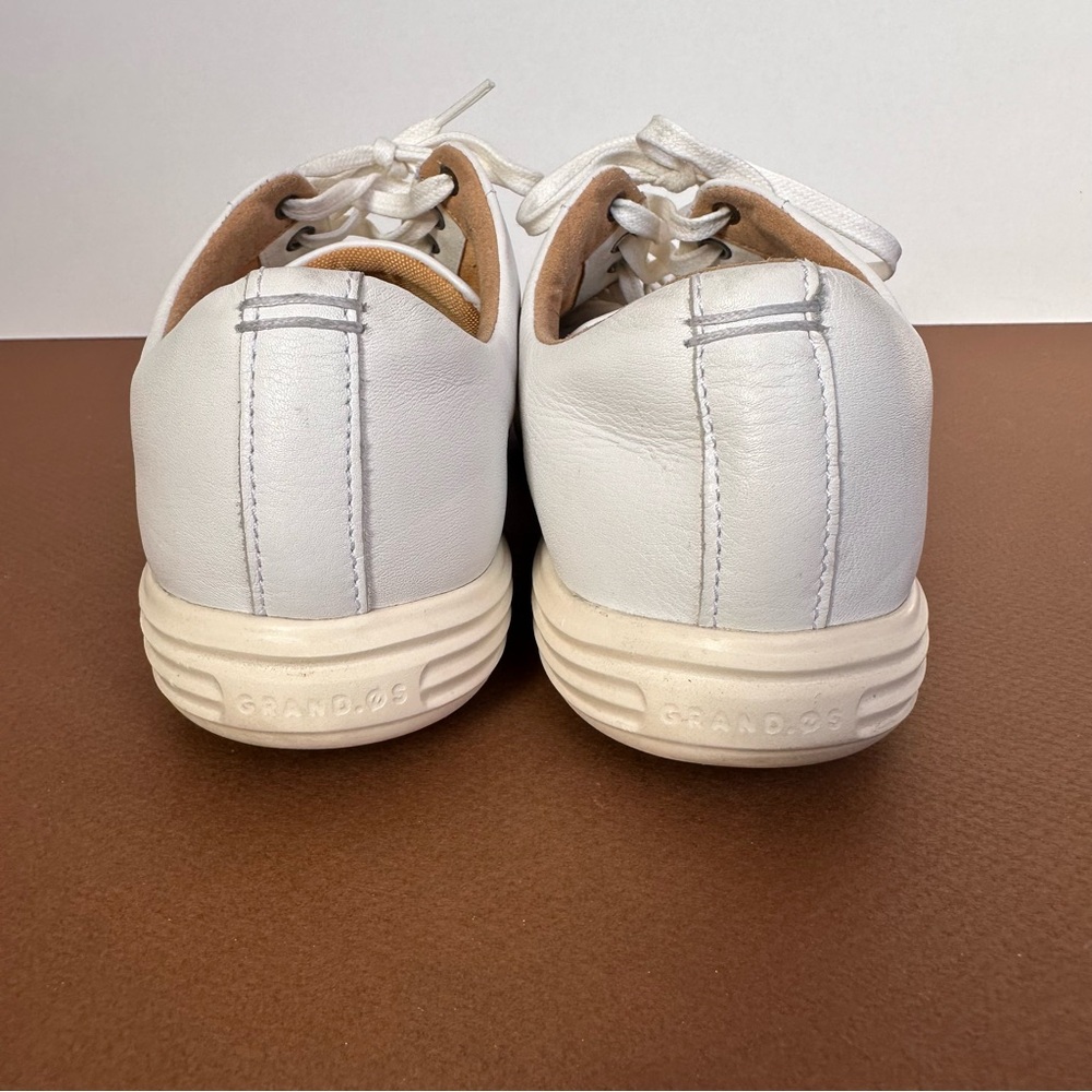 Cole Haan Men’s Grand Crosscourt II White Leather Sneakers C26515 - Size 10M - Picture 6 of 10